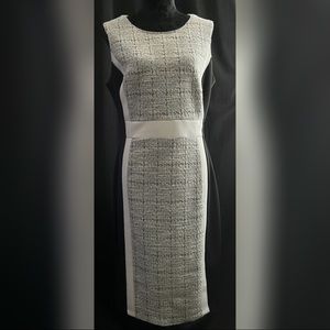 Kate and Lily Tri-color bodycon dress